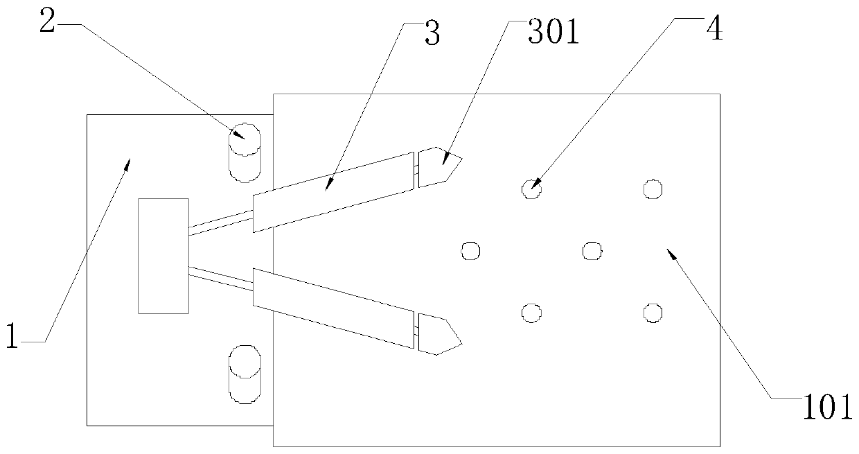 Coal seam crushed coal reducing cutting device