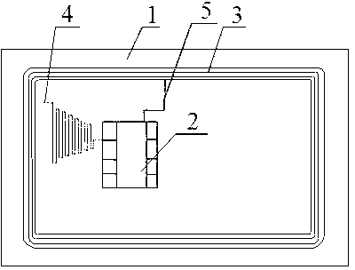 Smart card capable of measuring welding spot tension and welding spot tension measuring method thereof