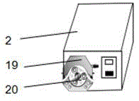 In-vitro hemodynamic characteristic test device