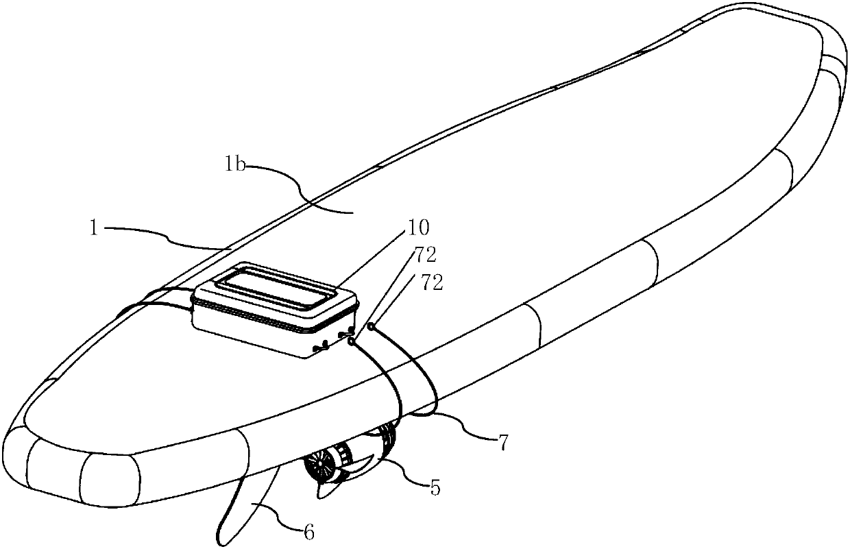 Power-assisted propeller for water sports