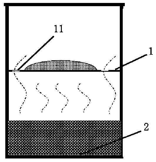 SrTaO2N oxynitride nano powder and preparation method thereof