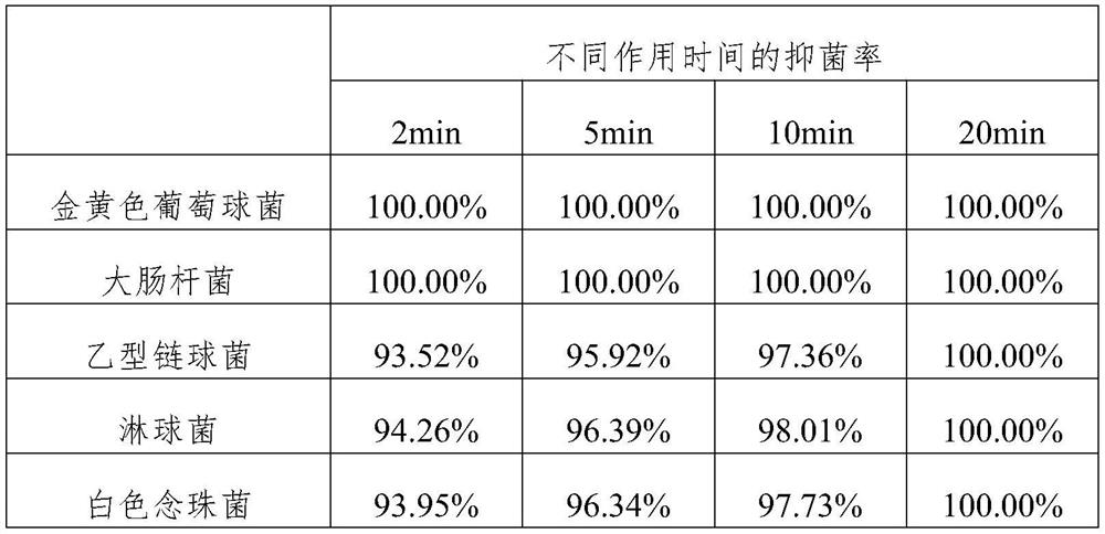 Foam type lavender antibacterial lotion and preparation method thereof