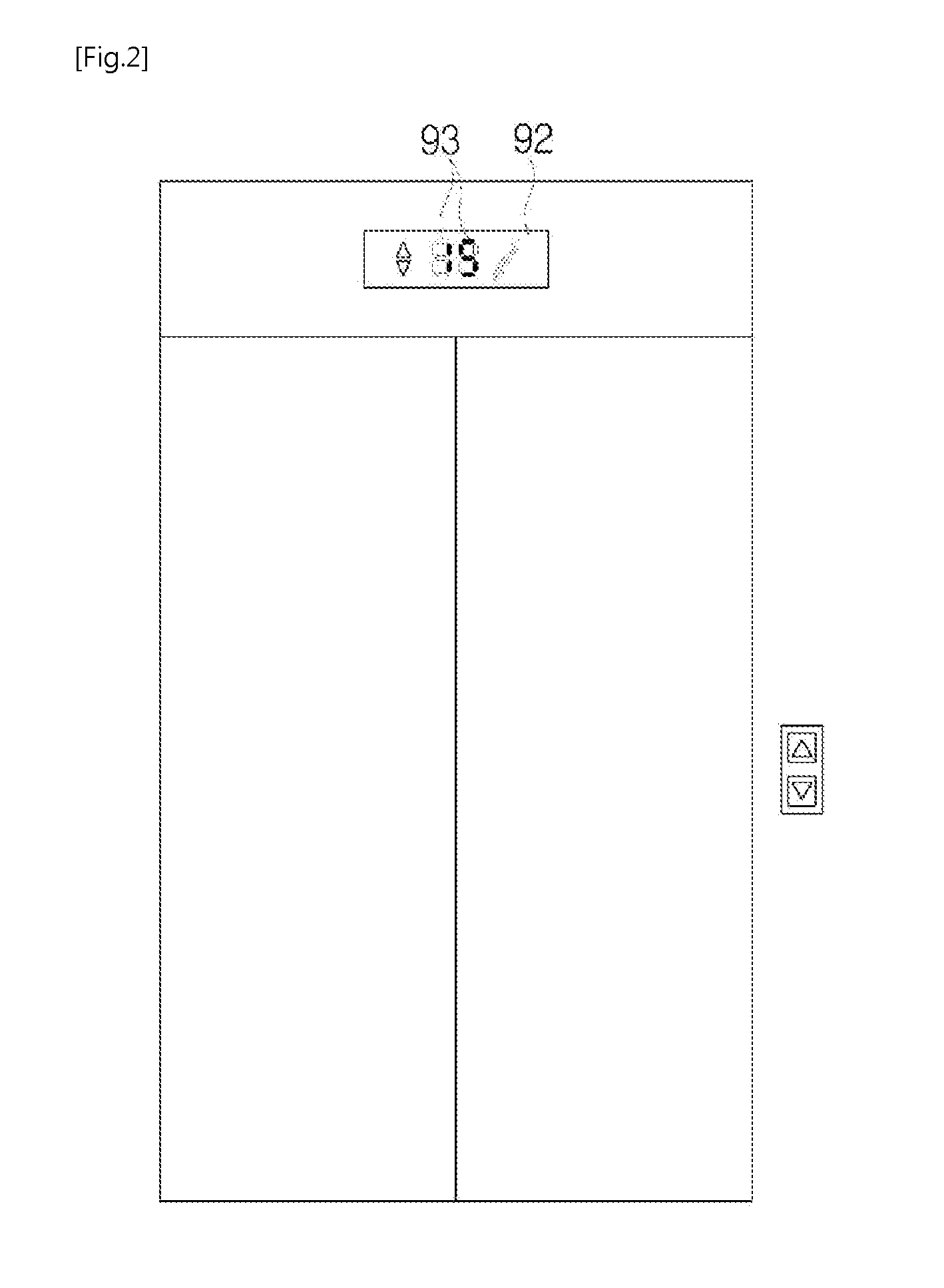 Device for displaying floor information of operating elevator using acceleration sensor