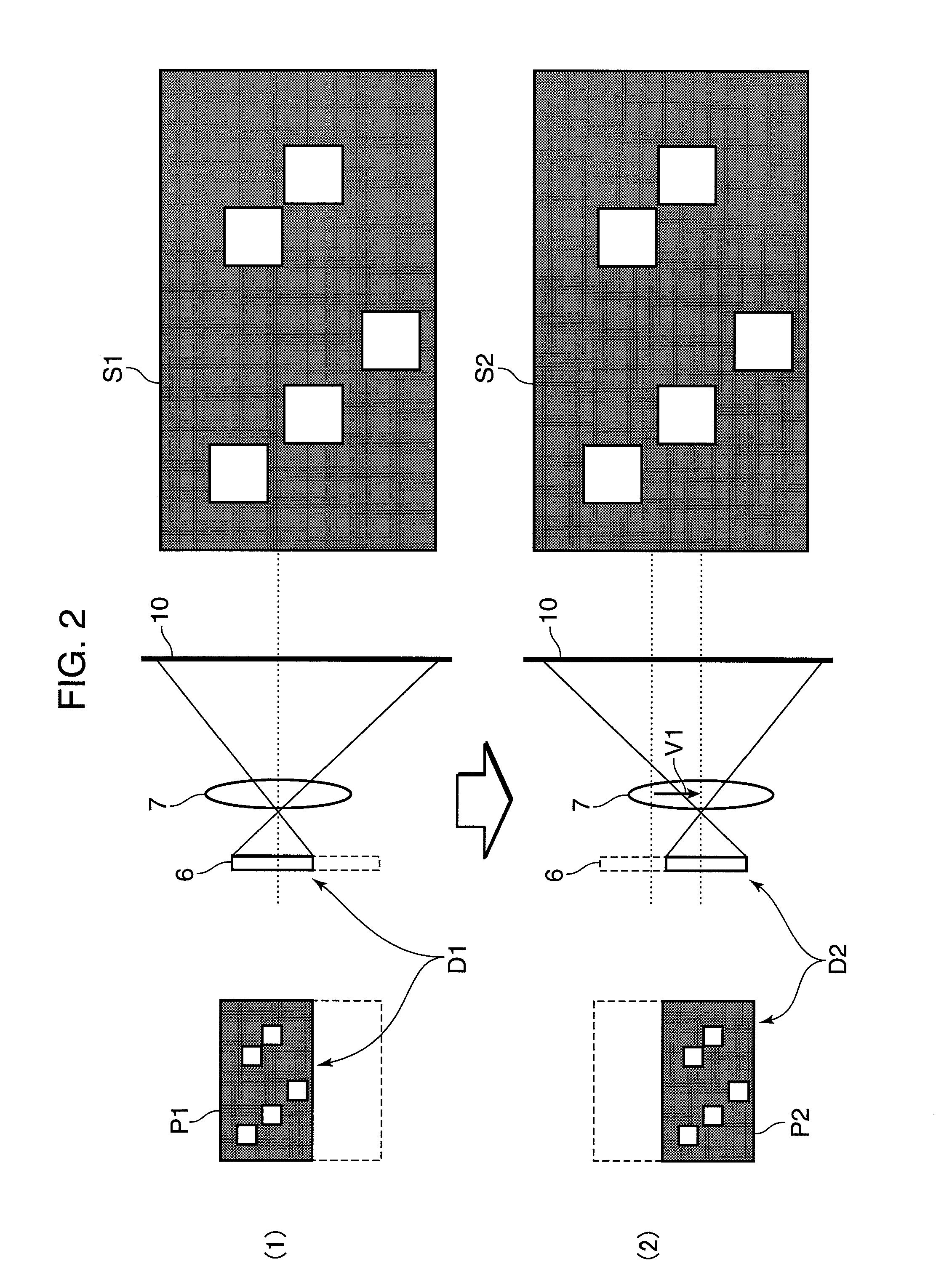 Laser projector for removing speckle noise