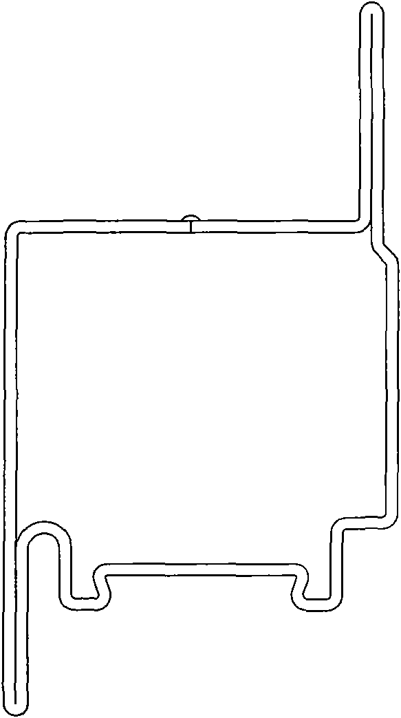 Method for cold-bending dovetail groove in fireproofing accurate steel materials and device thereof