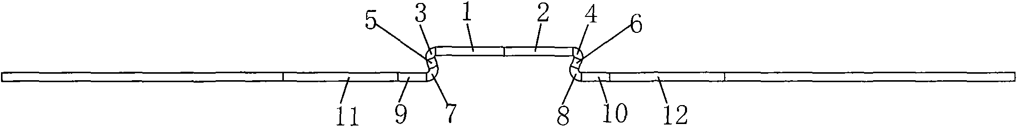 Method for cold-bending dovetail groove in fireproofing accurate steel materials and device thereof