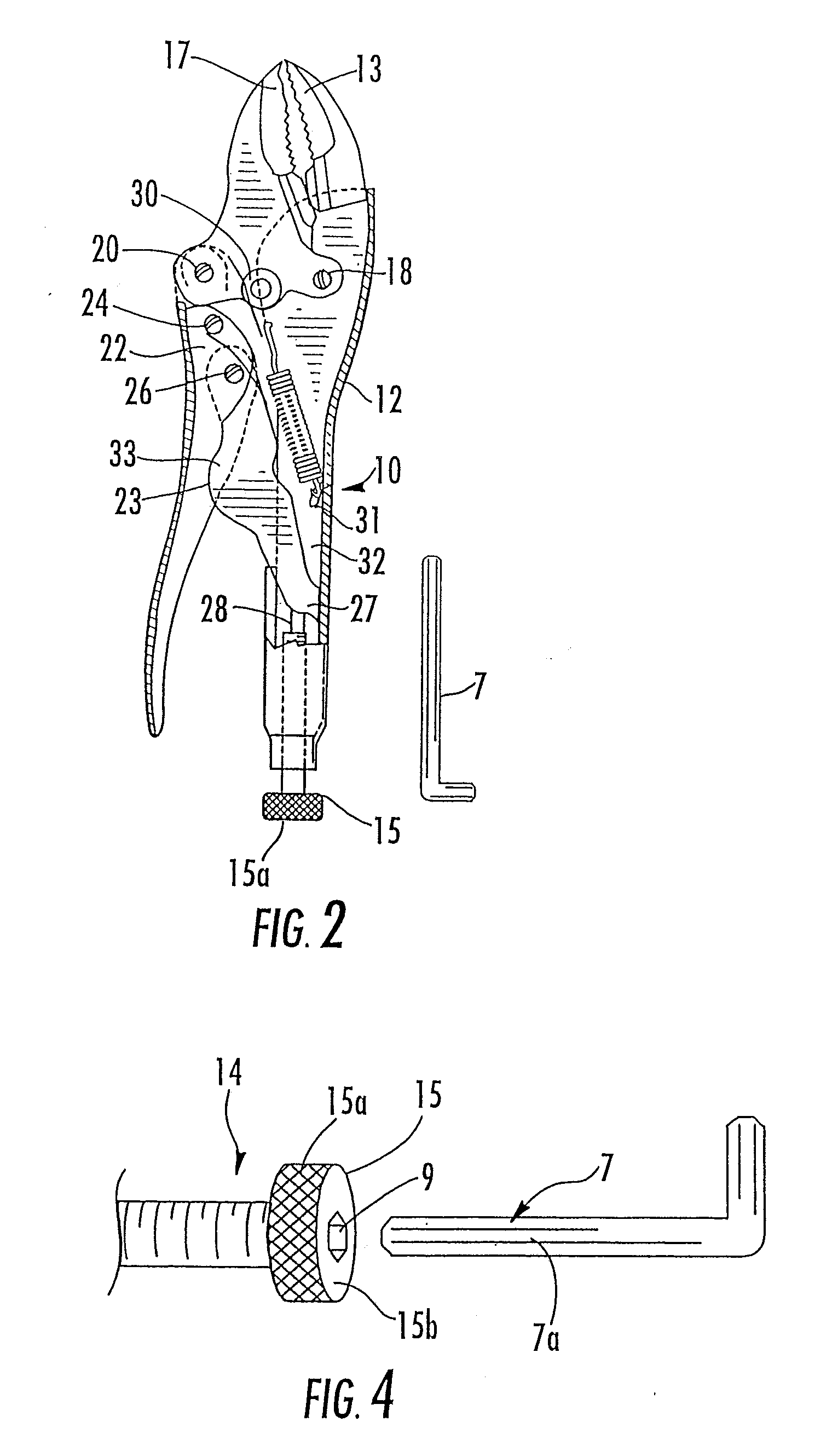 Locking pliers