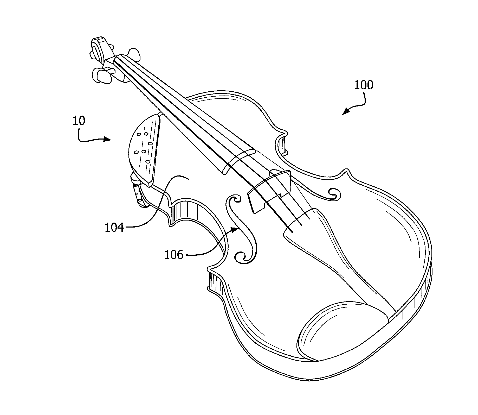 Percussive block for musical instruments