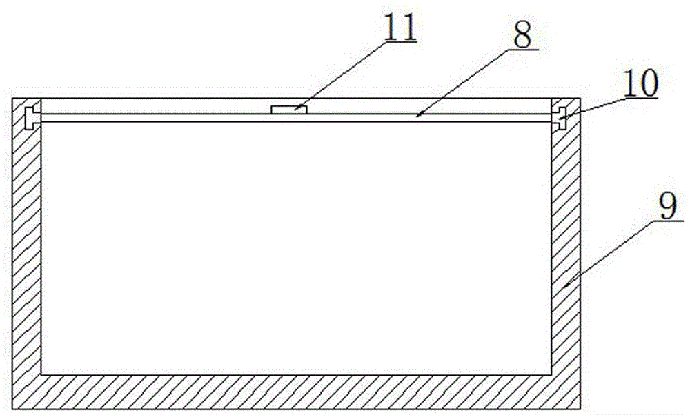 Household bean sprout production device