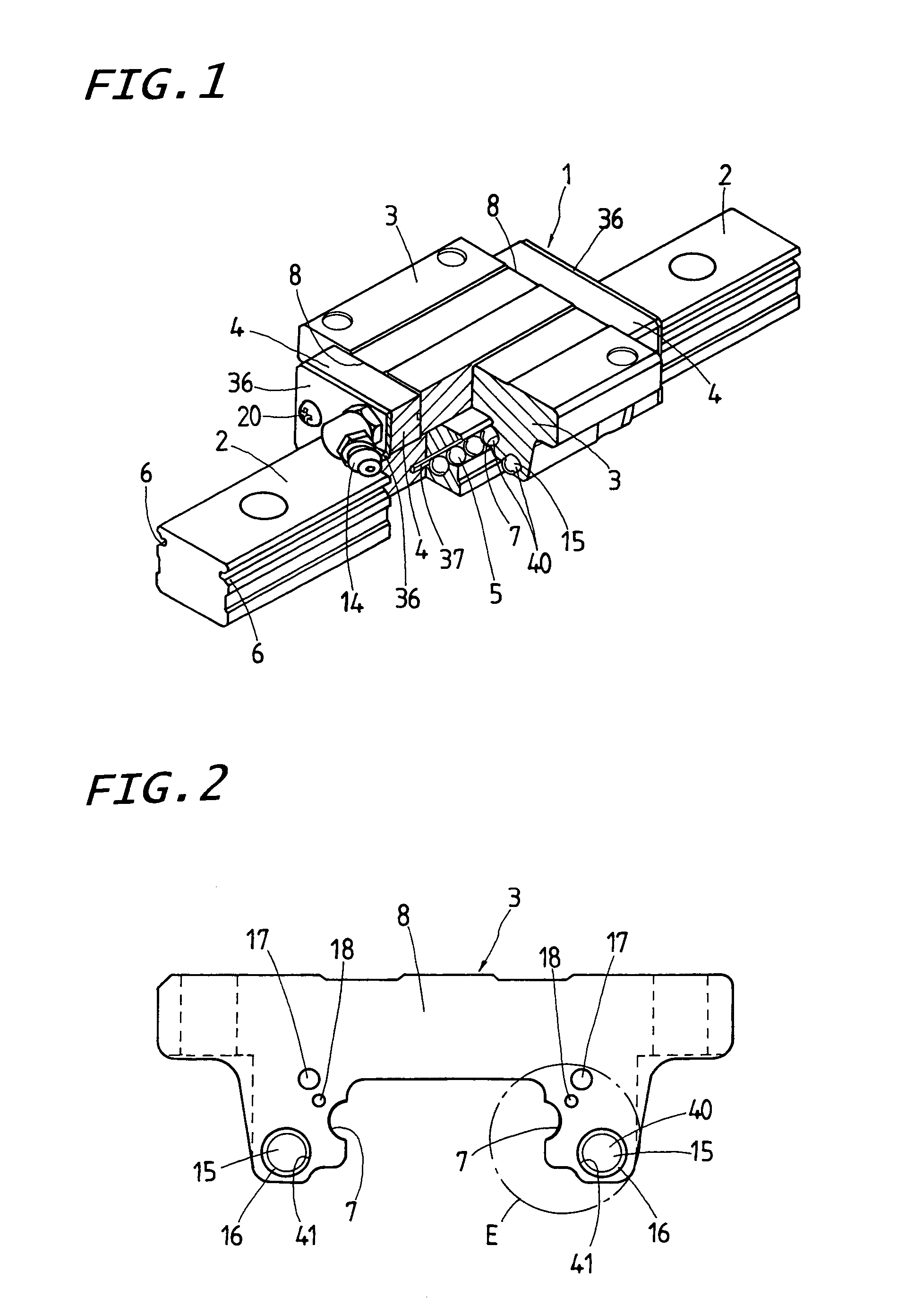 Linear motion guide unit