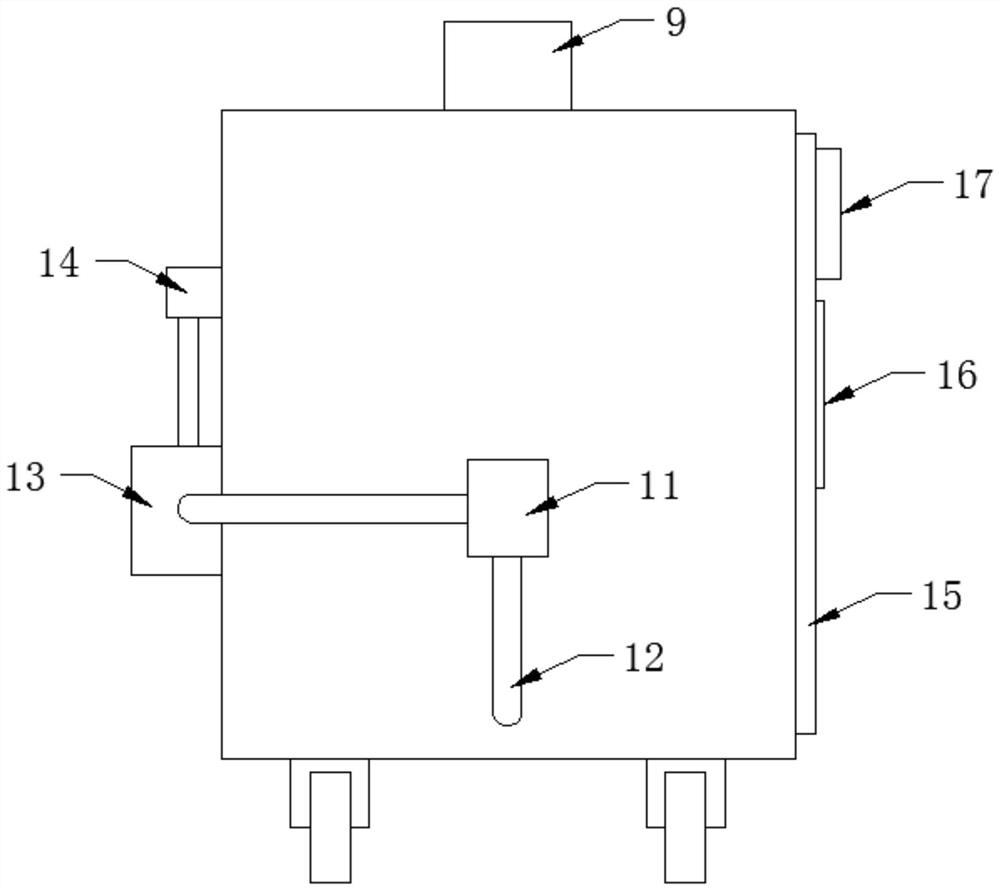 Auto parts cleaning device