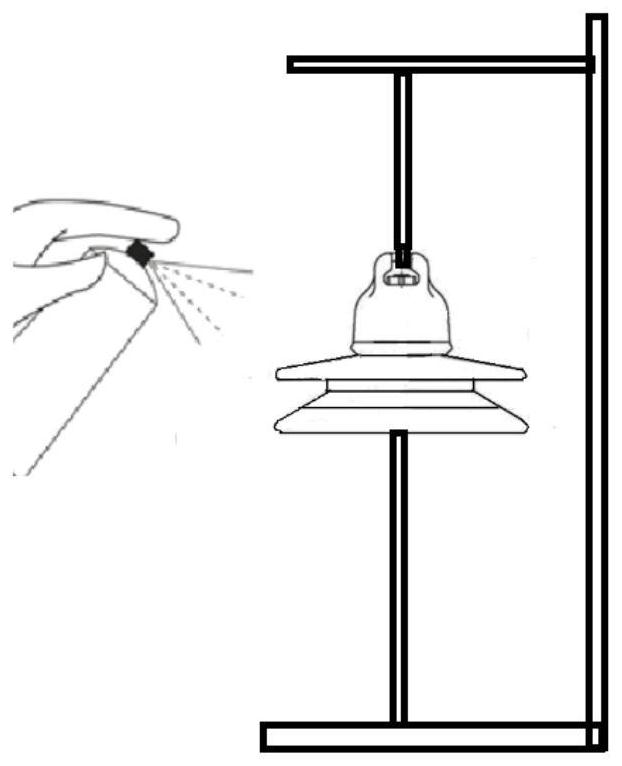 A room-temperature-cured superhydrophobic coating for electric power and its preparation and use methods