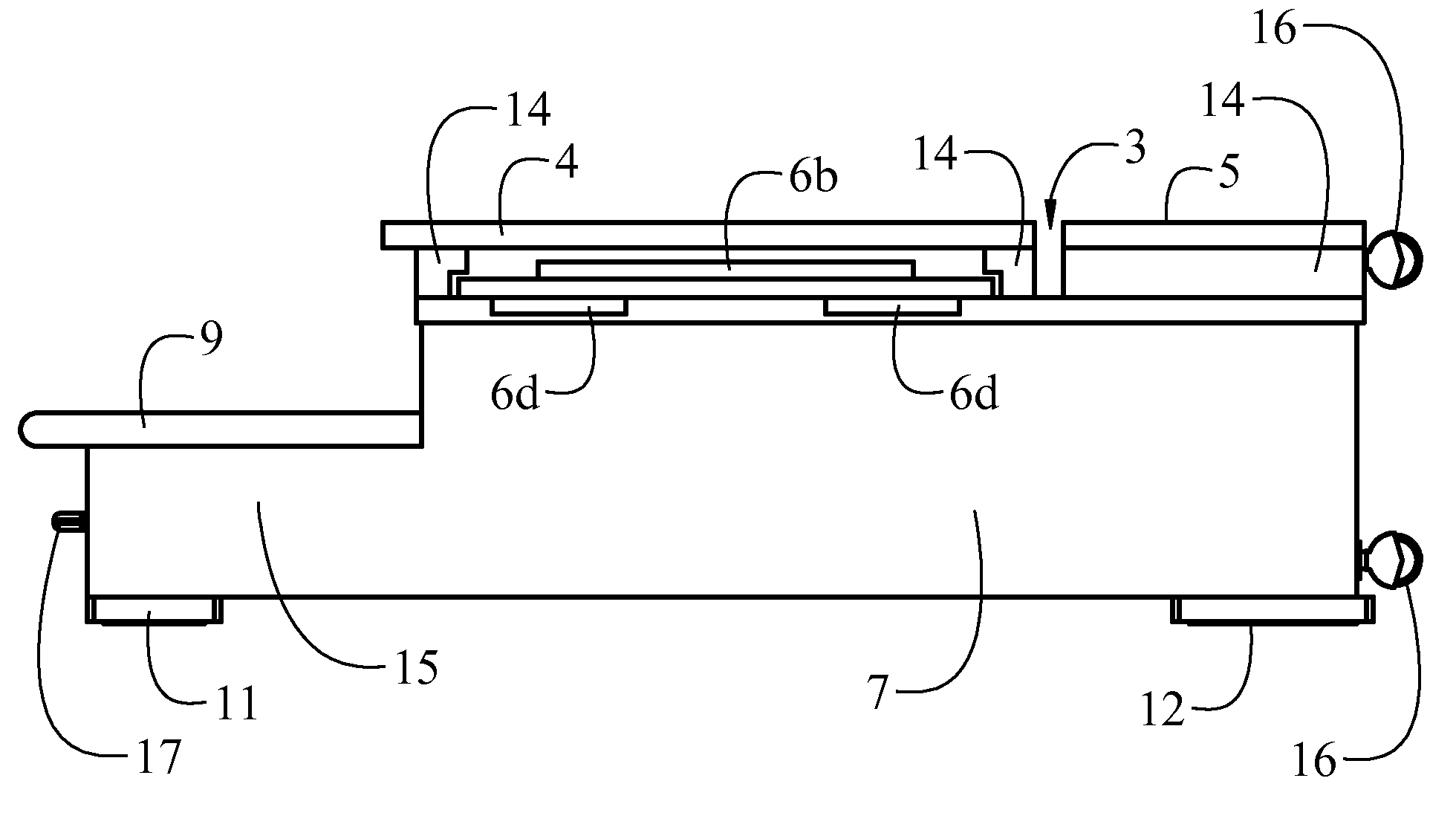 Platform for radiological examination of the foot and ankle