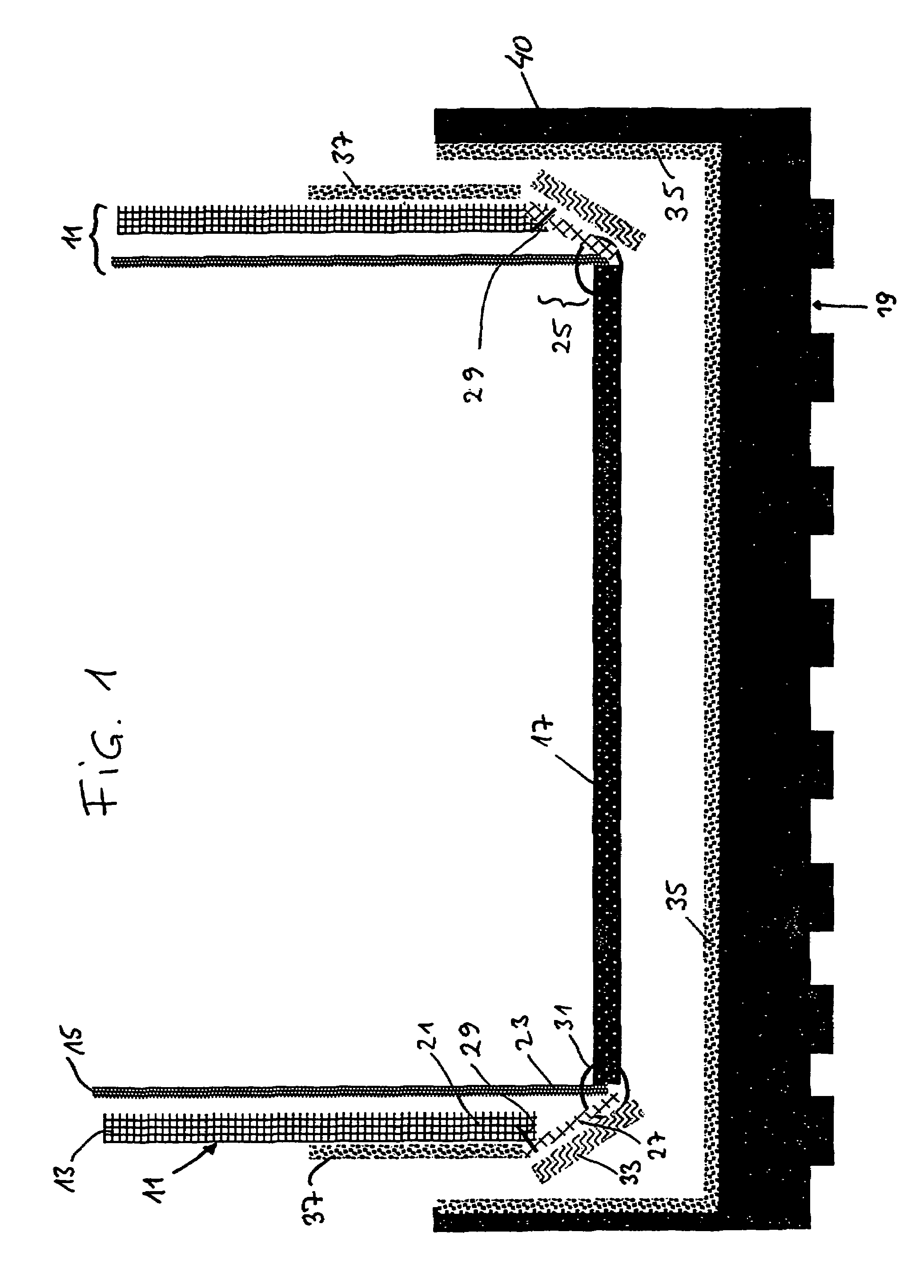 Footwear with sealed sole construction and method for producing same