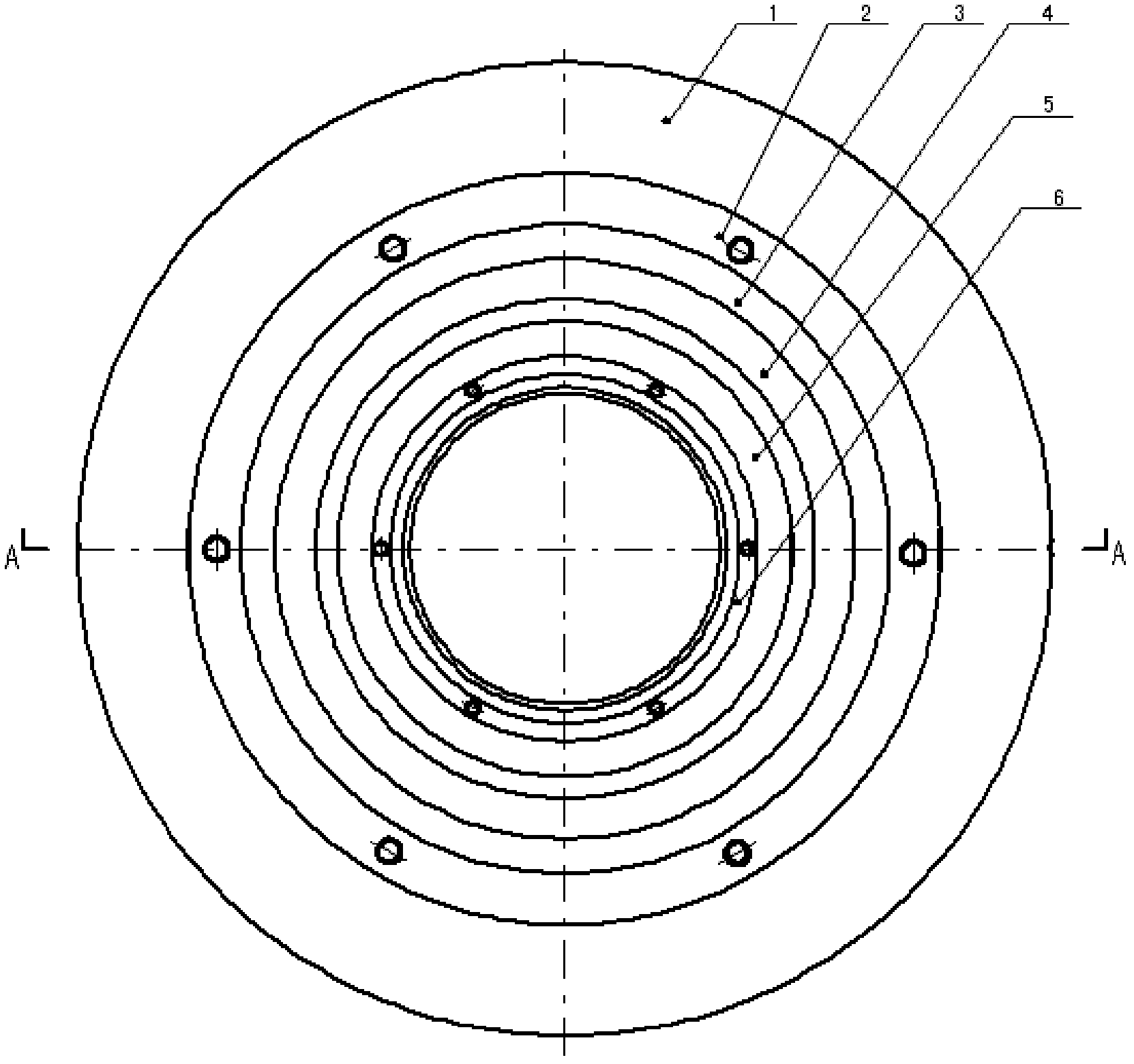 Waterproof sealing device for pile head of cast-in-place pile