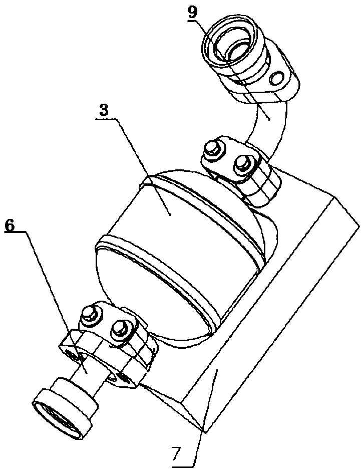 Noise reduction structure of air conditioning system