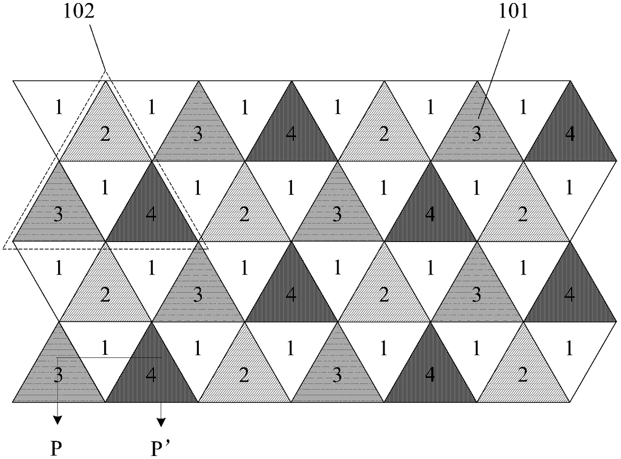 A pixel structure, its manufacturing method and display panel