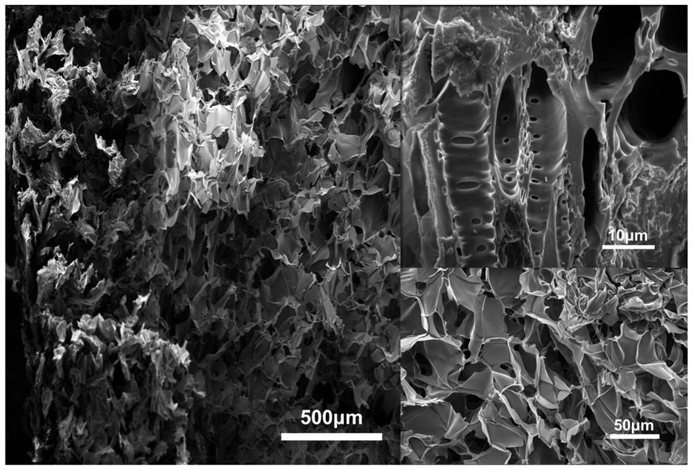 Preparation method and application of a composite biomass airgel photothermal conversion material