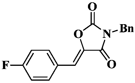 Method used for synthesizing 2, 4-oxazolidinedione compound through organic amine catalyzing CO2