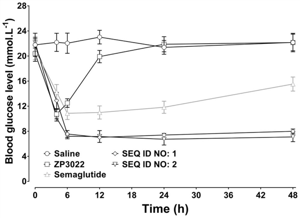 GLP-1/gastrin receptor dual agonist and application thereof