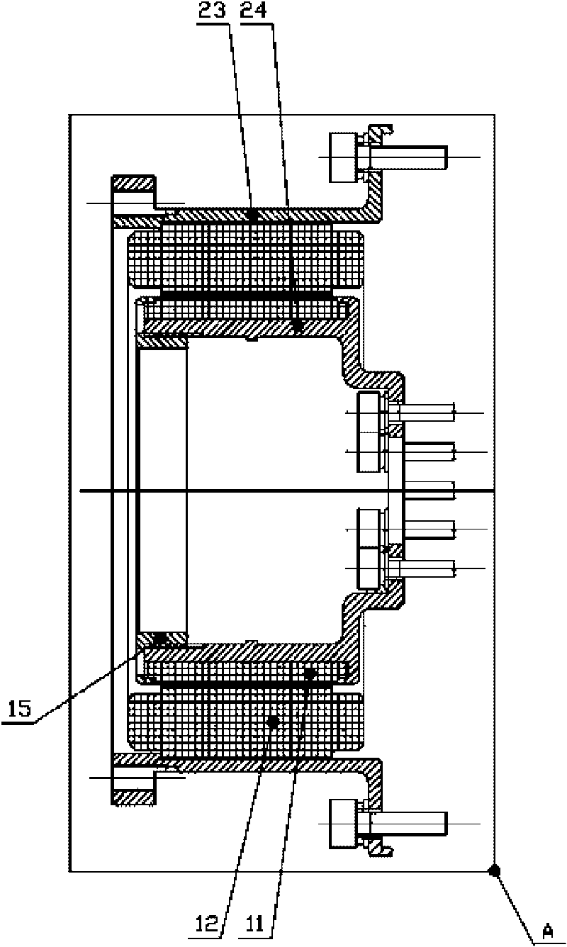 Moon-exploration mechanical arm modularization joint based on absolute position measurement