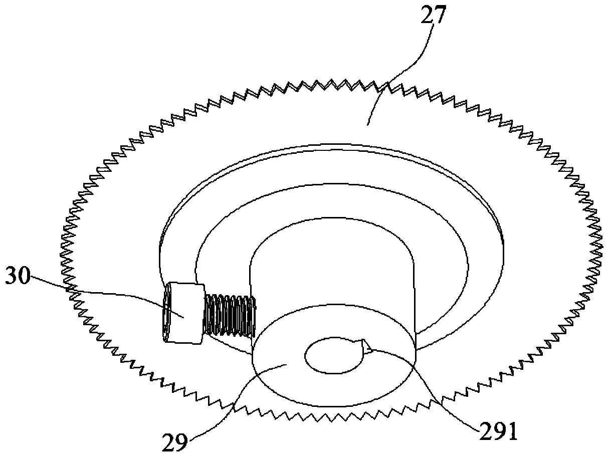 Stripping device for metal protective layer in cable