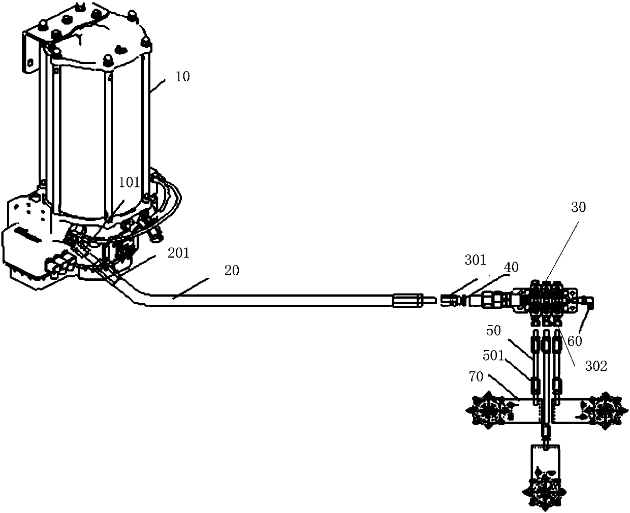 Yaw gear ring lubrication system