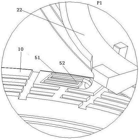 Temperature detection system and detection and alarm method based on combined manhole cover