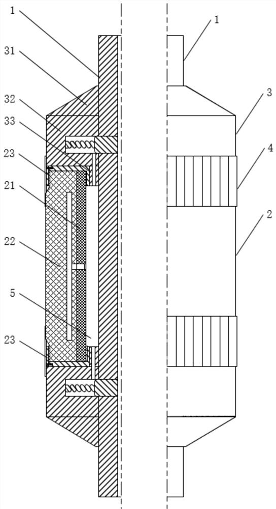 External casing packer