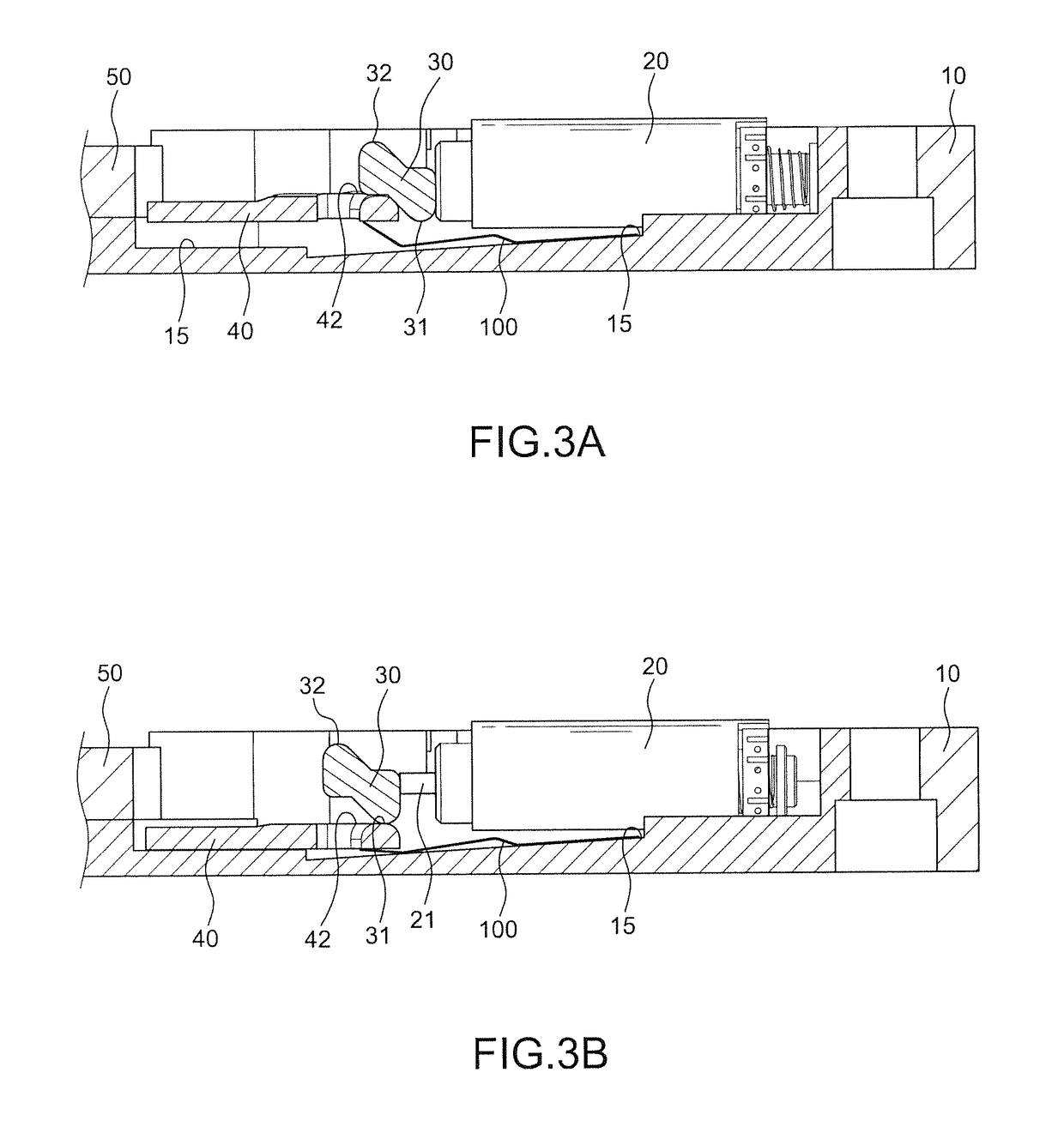 Electric lock for doors