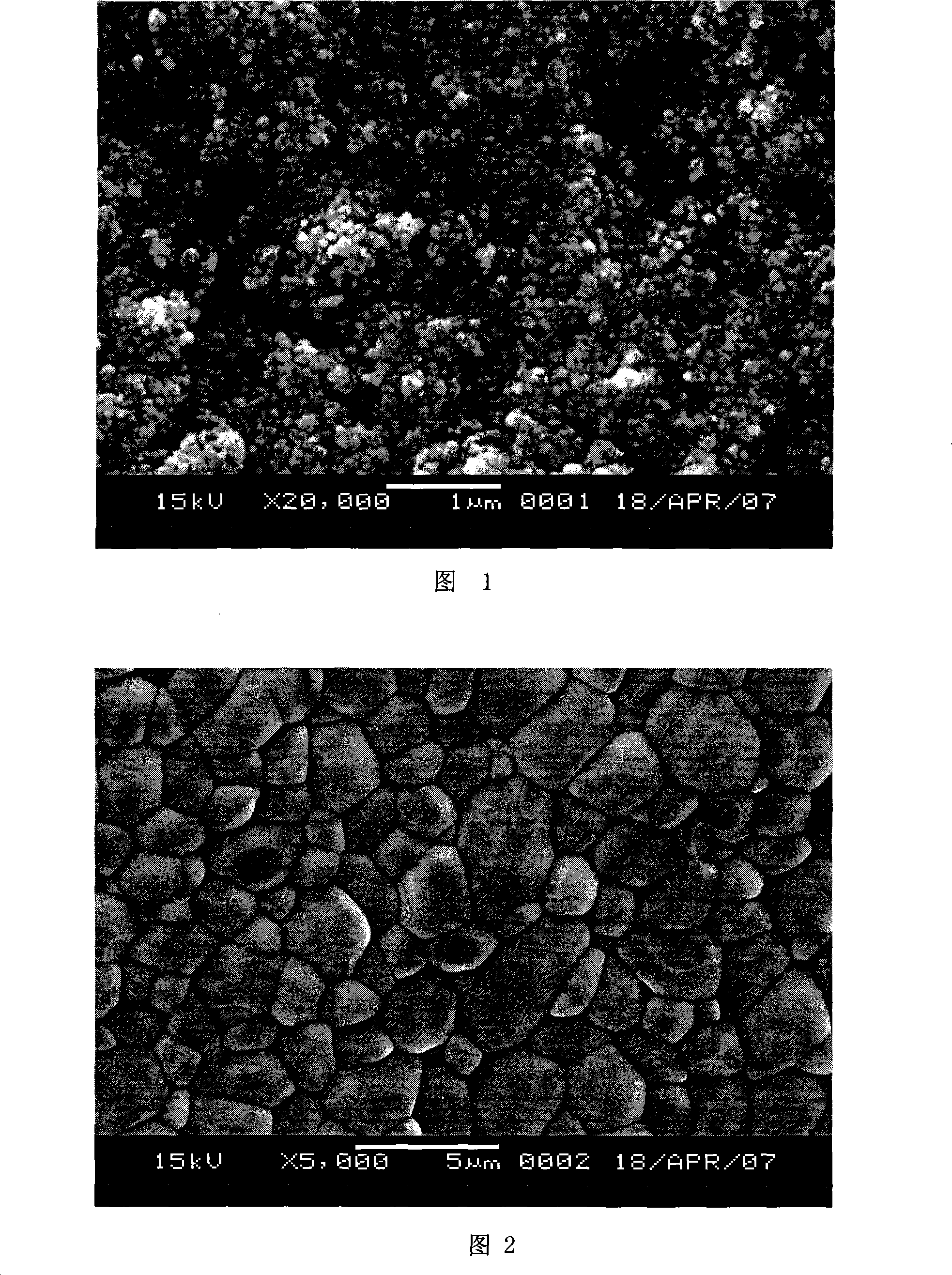 Preparation method of tin oxide electrode for glass electric melting furnace