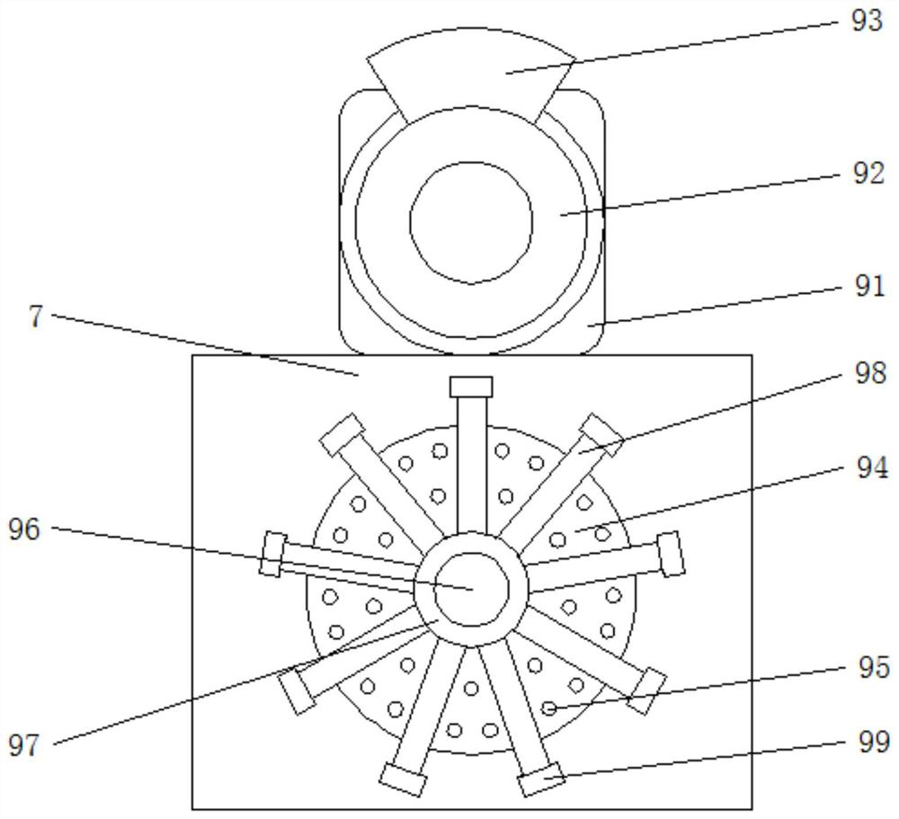 Bait preparation device of bait casting machine