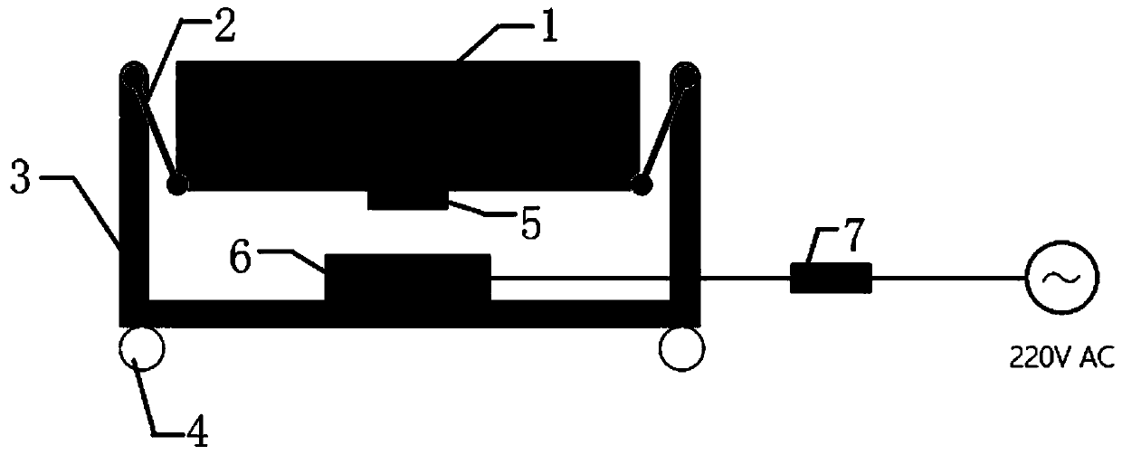 Intelligent control circuit of baby crib and control method thereof