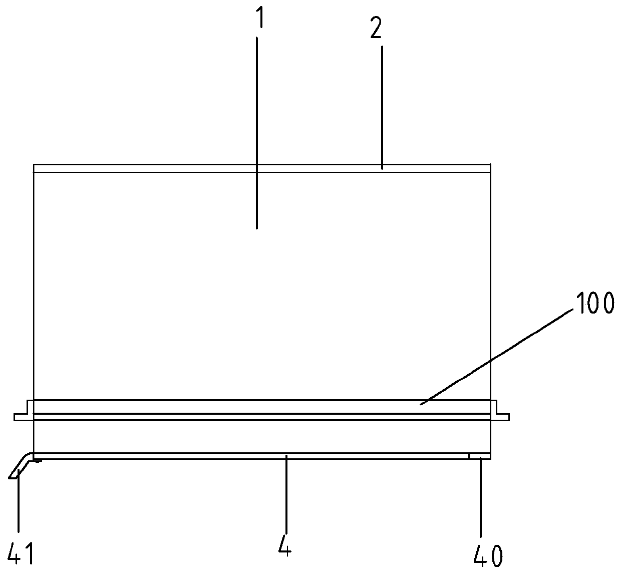 A temperature-adjustable electric vehicle battery assembly