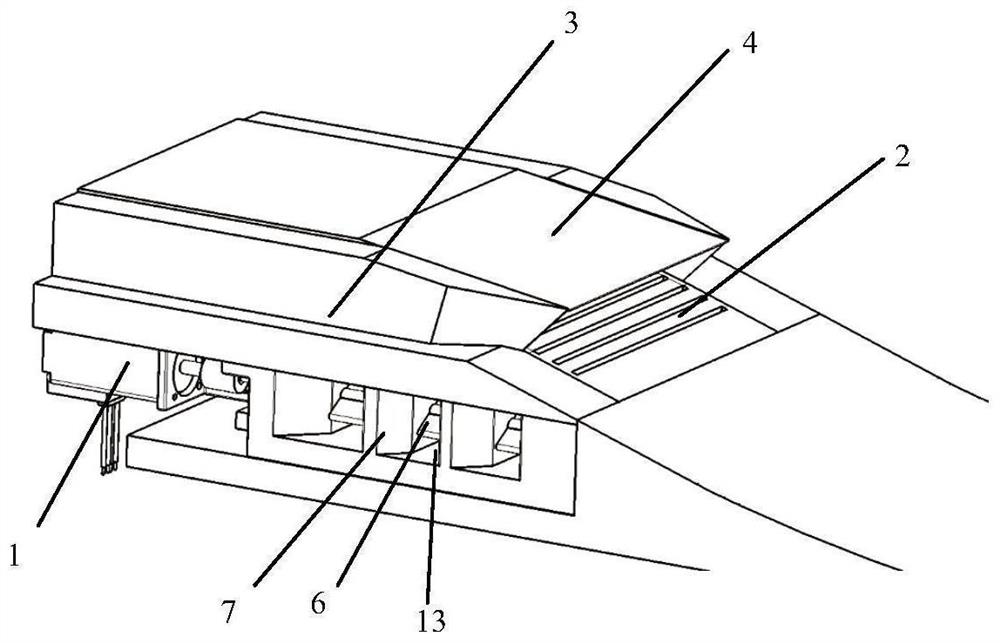 Hypersonic-speed and large-internal-contraction-ratio air inlet channel with stepless adjustable deflation valve and control method