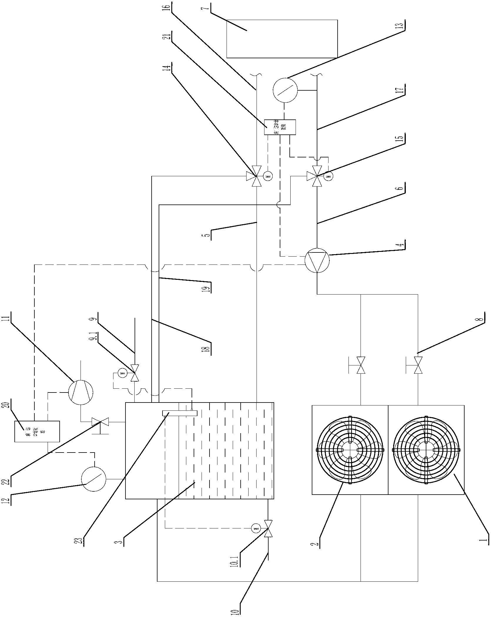 Safety water circulating system