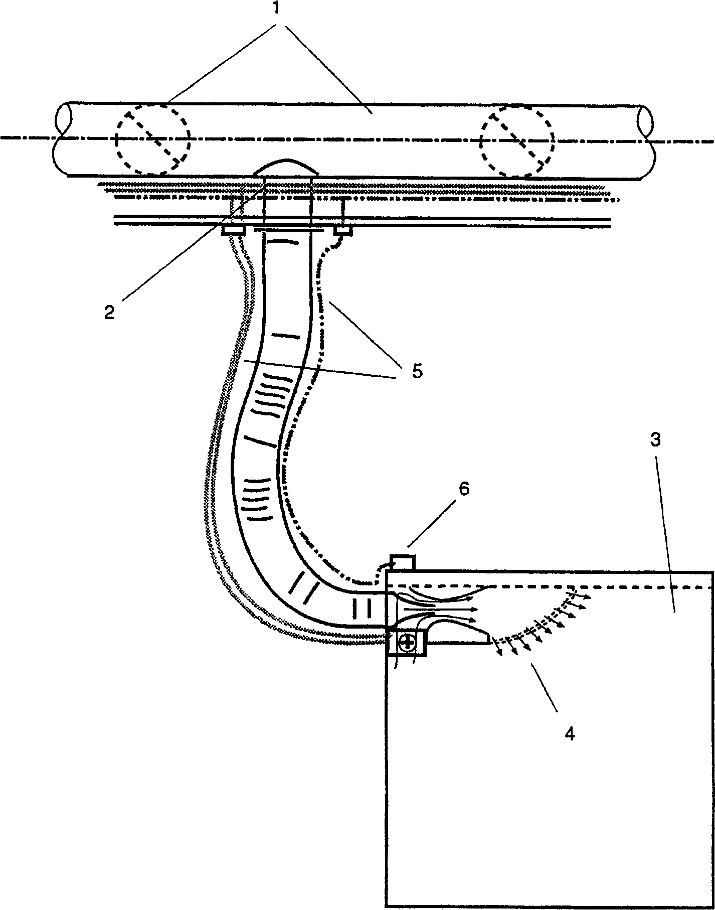 Method and means to create an individually controlled climite at a separate workstation in a room having a primary climite equipment