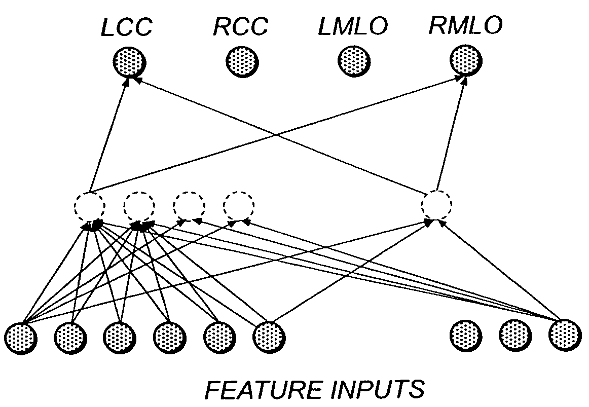 System and method for assigning mammographic view and laterality to individual images in groups of digitized mammograms