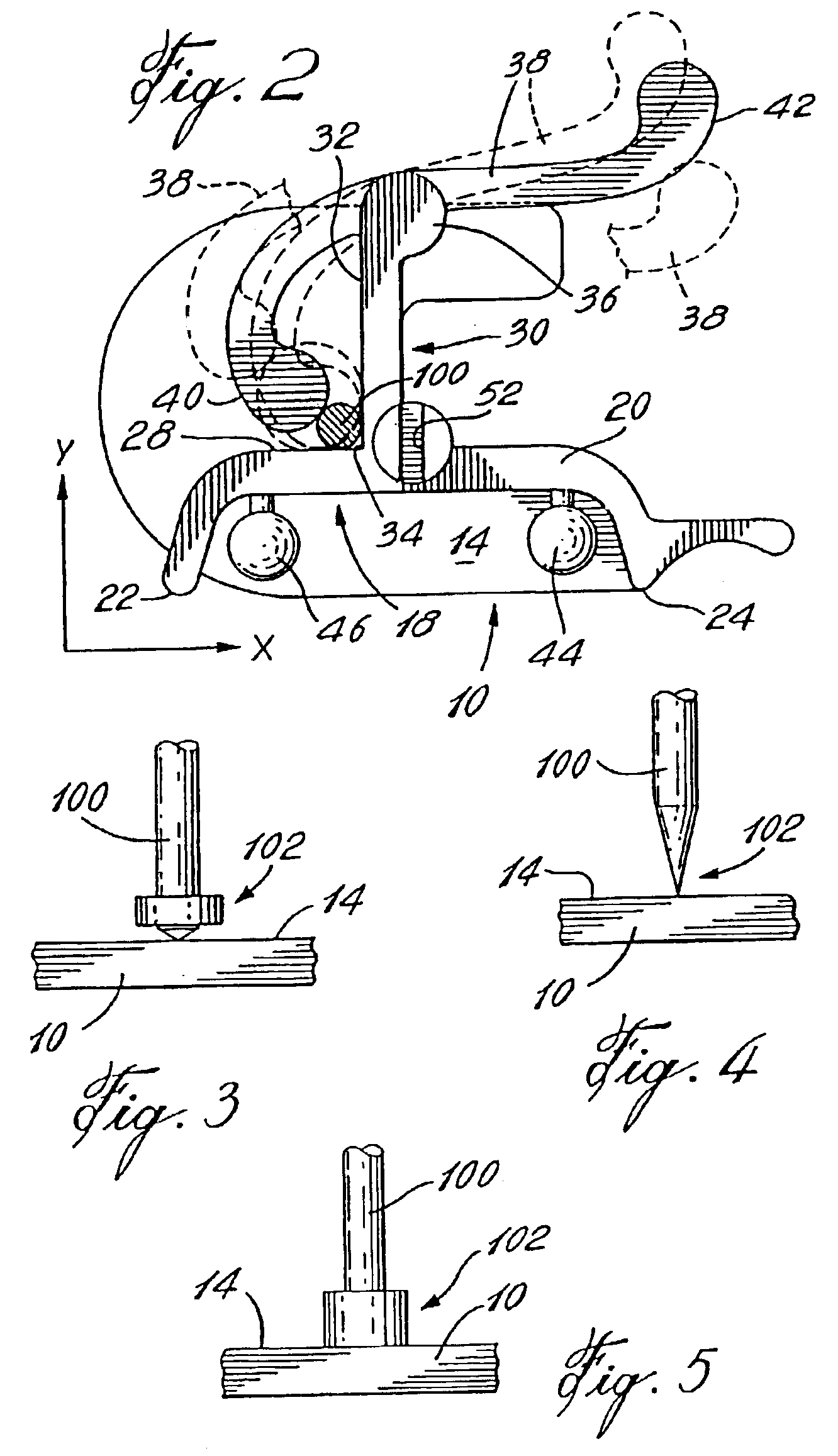 Automatic calibration system for computer-aided surgical instruments