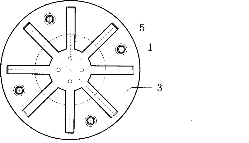 Large-tonnage vertical shock insulation damping device