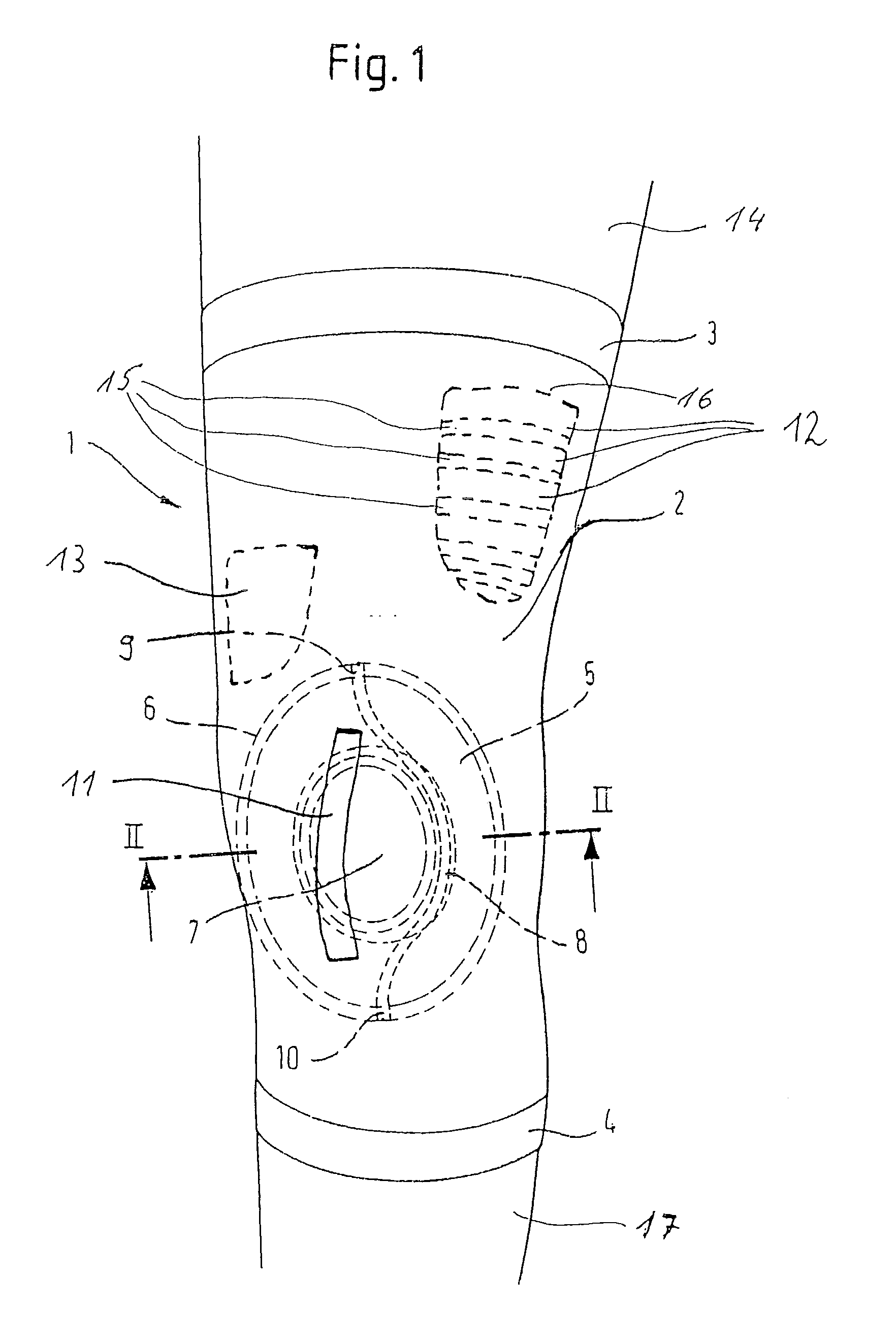 Knee joint bandage