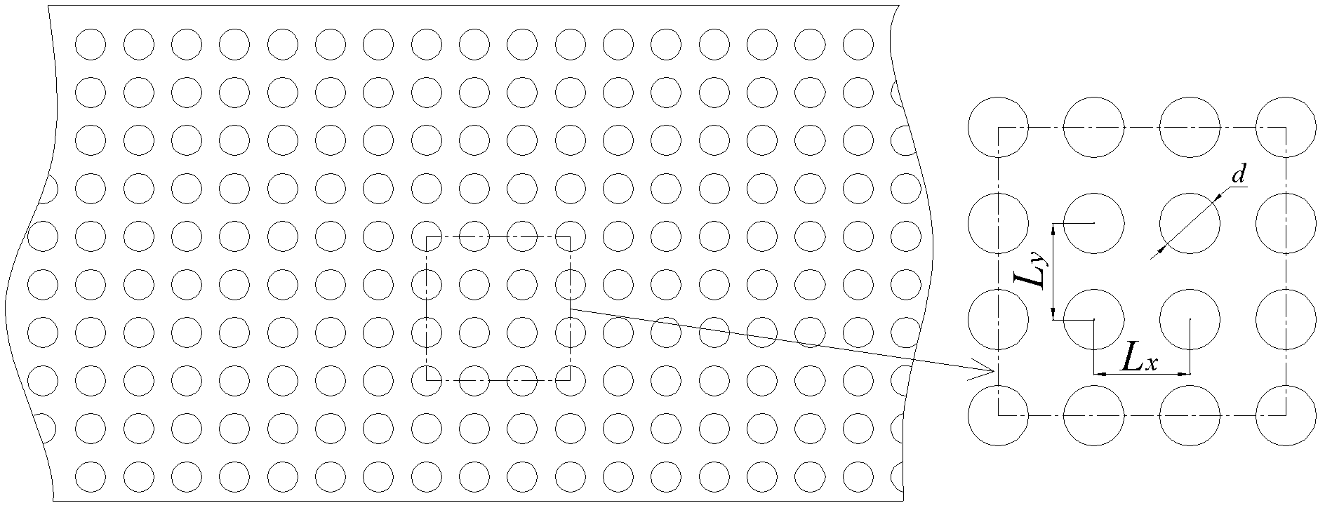 Ultrasonic motor with microstructures on surface