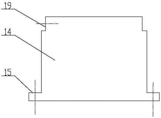 Vertical valve core type PE (polyethylene) stop valve driven by miniature gear motor