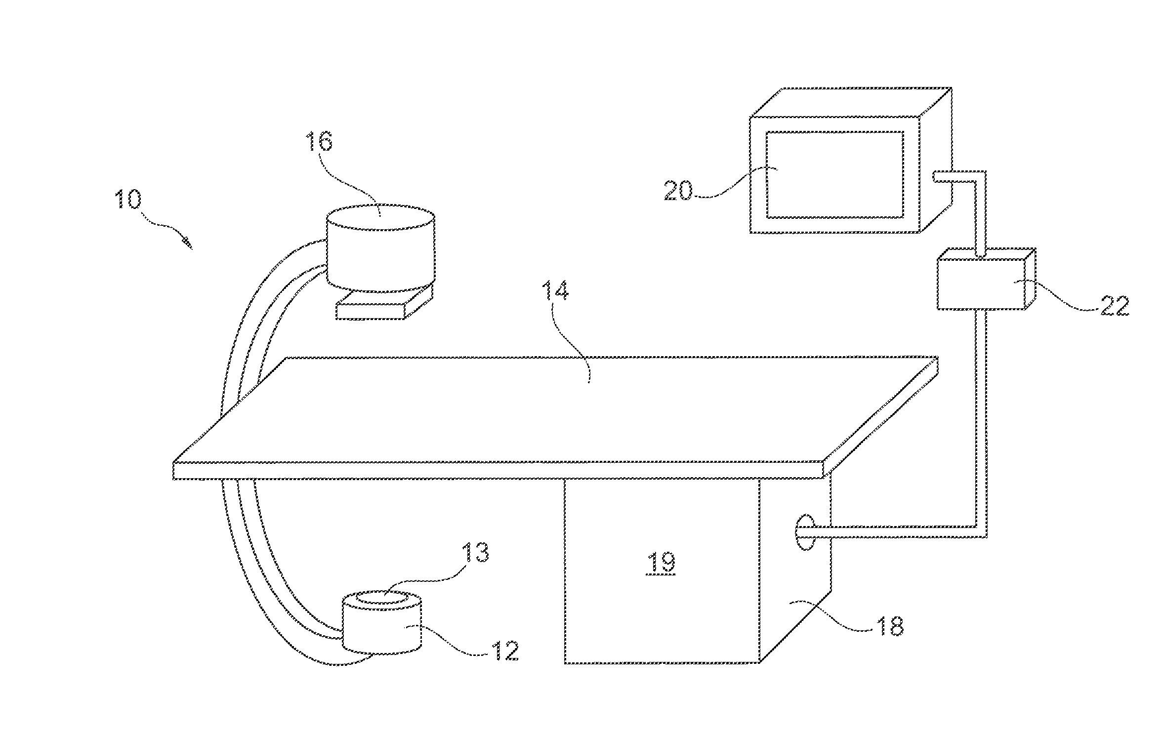 Medical imaging device for providing an image representation supporting in positioning an intervention device