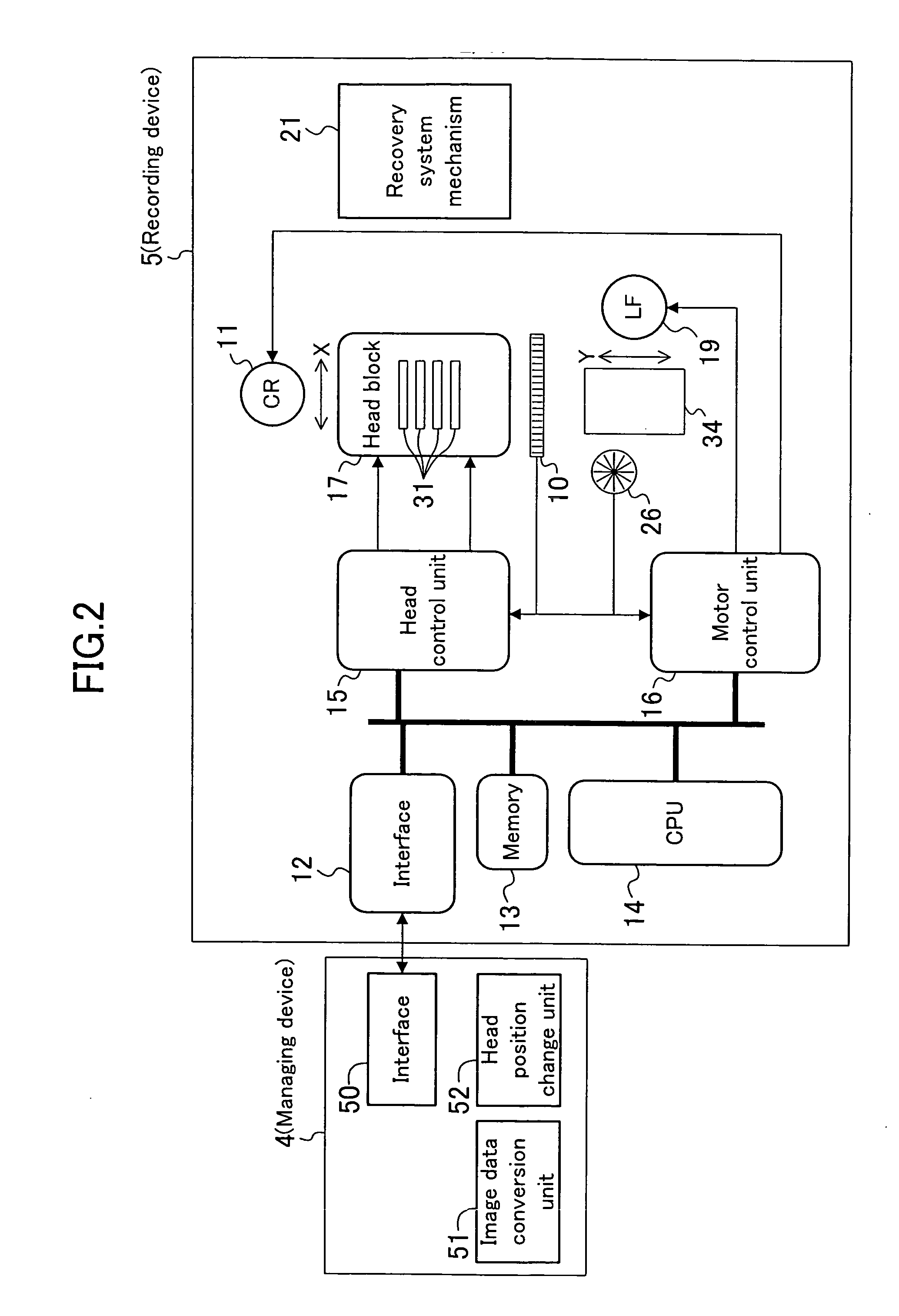 Inkjet recording system and inkjet recording method