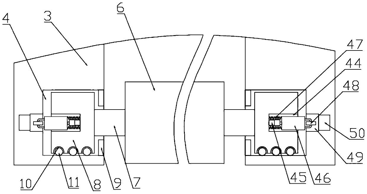 Fixed-point sampling device for detecting water quality in urban river channel