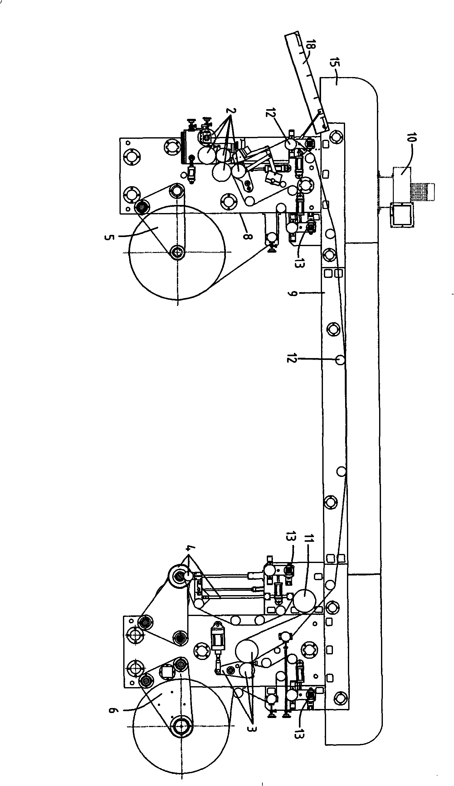 Solvent-free composite machine