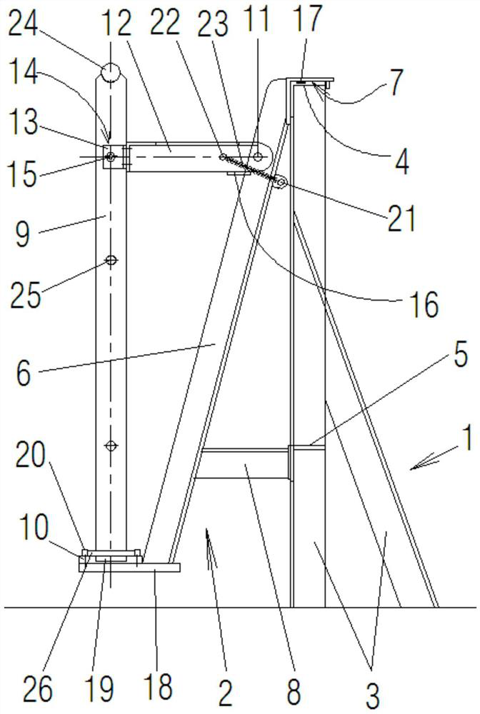 A universal quick positioning tool for railing assembly and welding