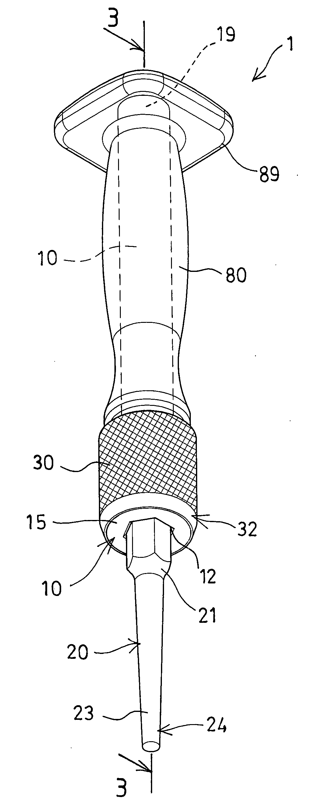 Tool having clamping chuck