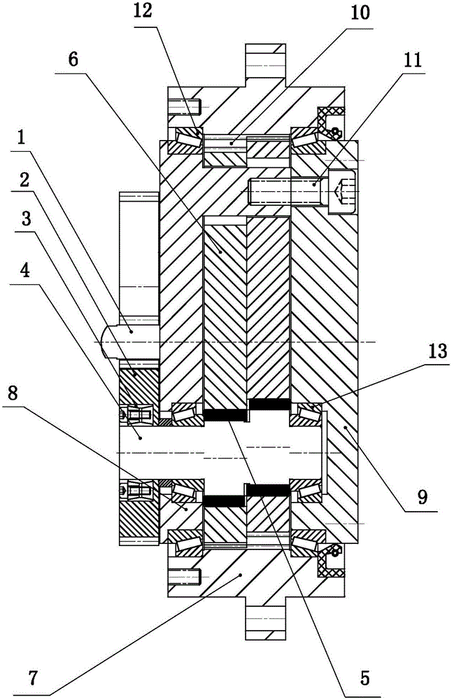 Precise reduction transmission mechanism